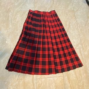 Plaid skirt